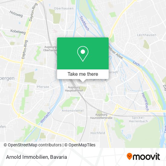 Arnold Immobilien map