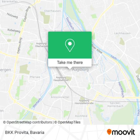 BKK Provita map