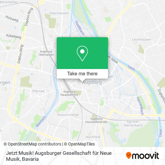 Jetzt:Musik! Augsburger Gesellschaft für Neue Musik map