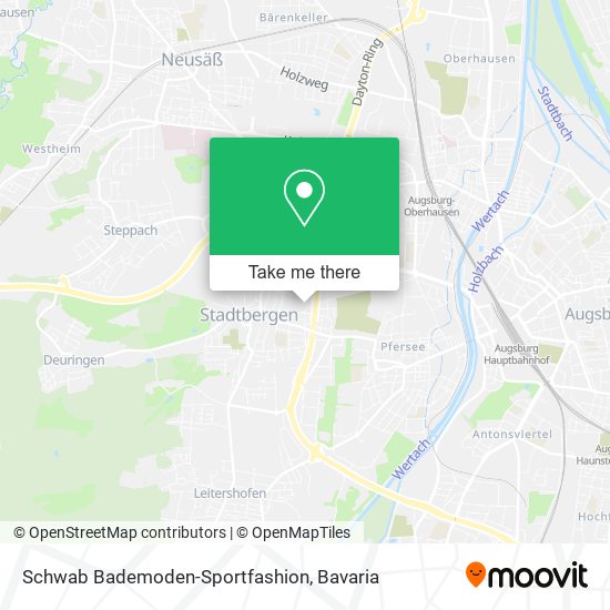 Schwab Bademoden-Sportfashion map
