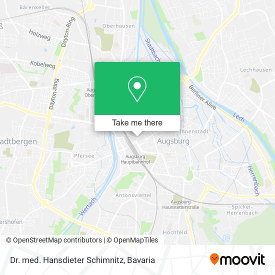 Dr. med. Hansdieter Schimnitz map