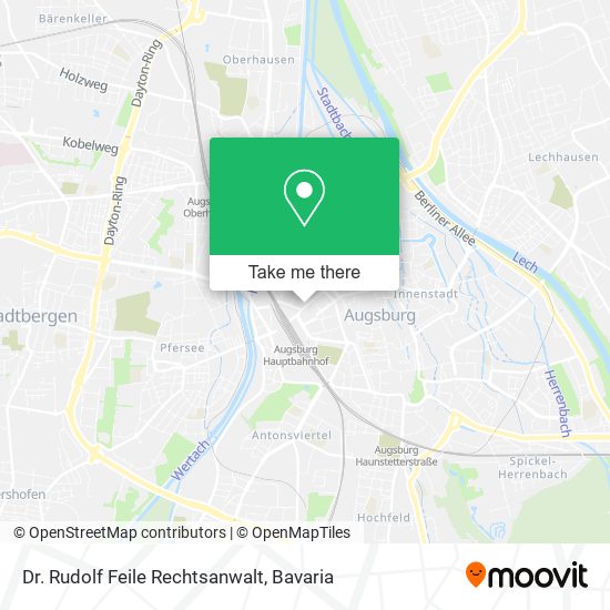 Dr. Rudolf Feile Rechtsanwalt map