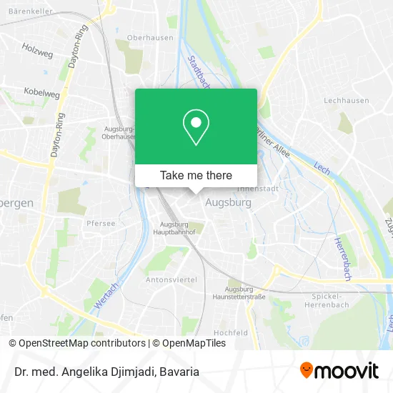 Карта Dr. med. Angelika Djimjadi