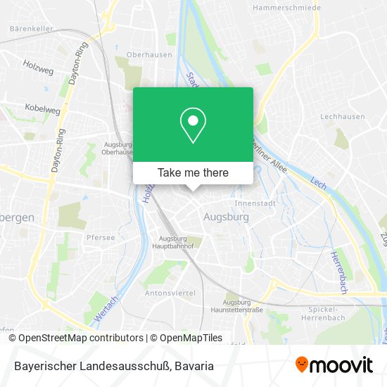 Bayerischer Landesausschuß map