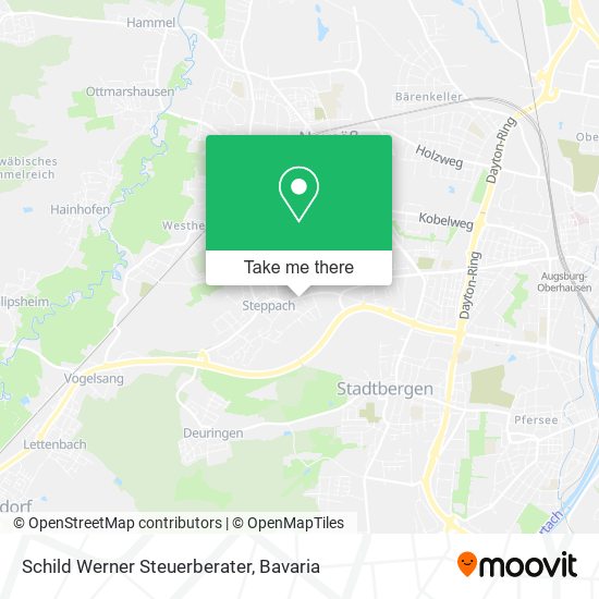 Schild Werner Steuerberater map