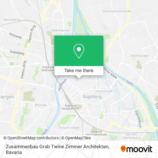 Карта Zusammenbau Grab Twine Zimmer Architekten
