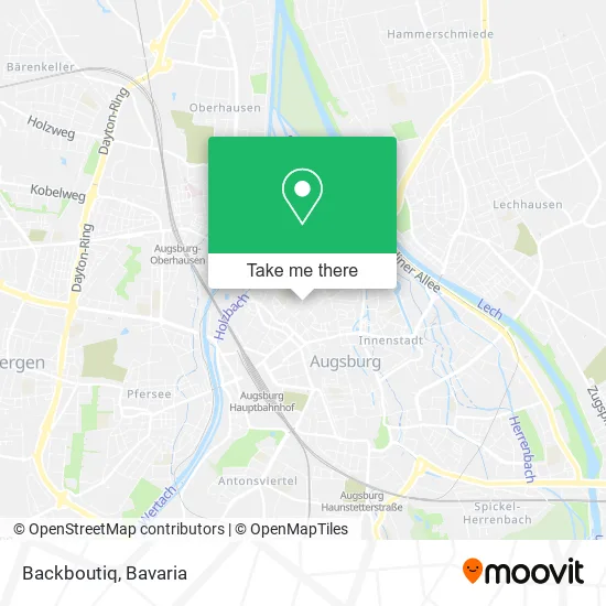 Карта Backboutiq