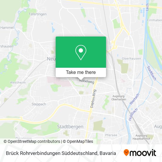 Brück Rohrverbindungen Süddeutschland map