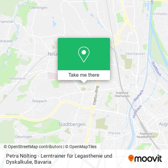 Petra Nölting - Lerntrainer für Legasthenie und Dyskalkulie map