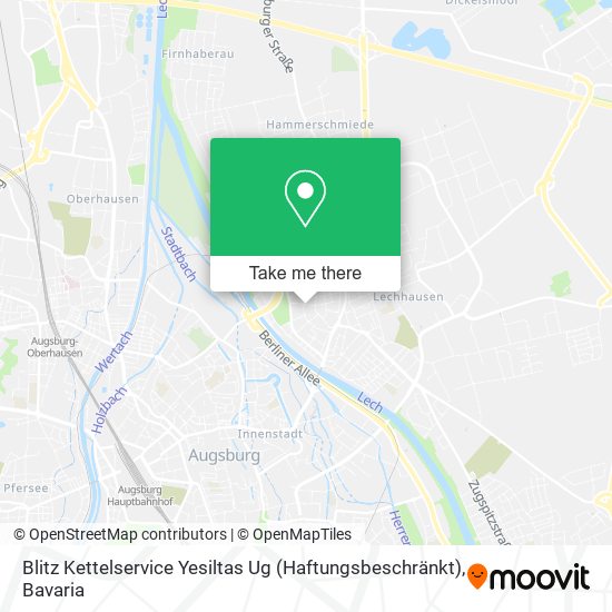 Blitz Kettelservice Yesiltas Ug (Haftungsbeschränkt) map