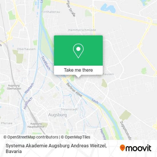 Карта Systema Akademie Augsburg Andreas Weitzel