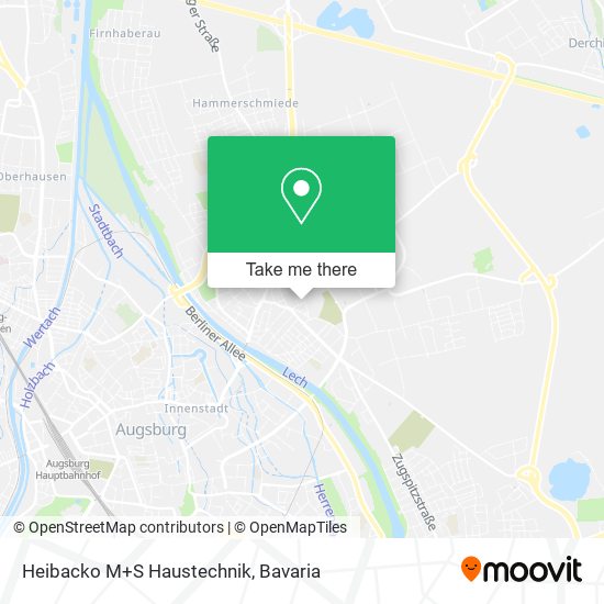 Heibacko M+S Haustechnik map