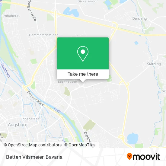 Карта Betten Vilsmeier