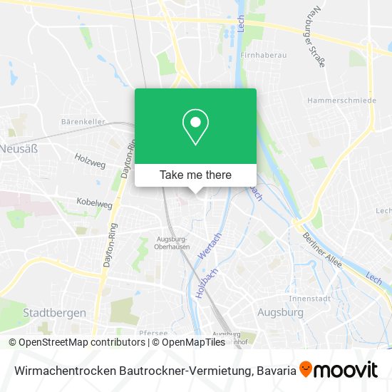 Wirmachentrocken Bautrockner-Vermietung map