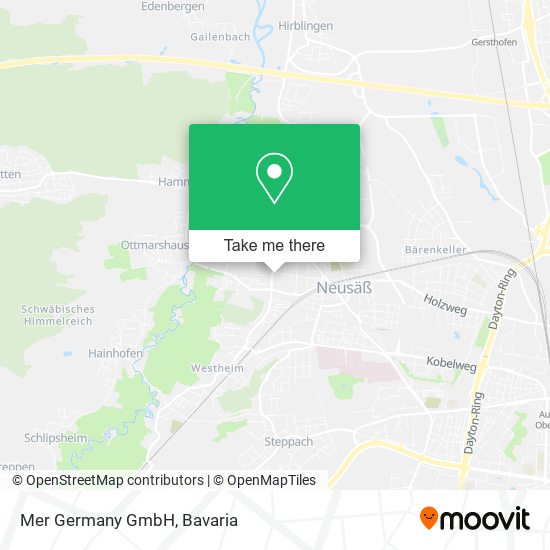 Карта Mer Germany GmbH