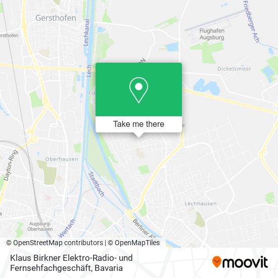 Klaus Birkner Elektro-Radio- und Fernsehfachgeschäft map