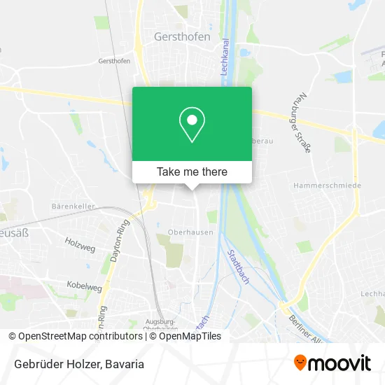 Карта Gebrüder Holzer