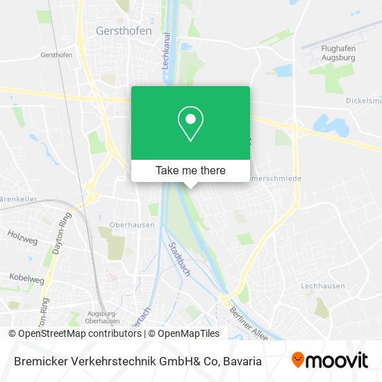 Bremicker Verkehrstechnik GmbH& Co map