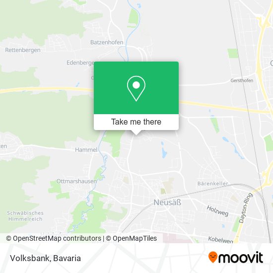 Volksbank map