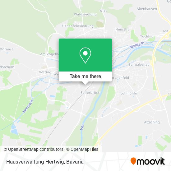 Карта Hausverwaltung Hertwig