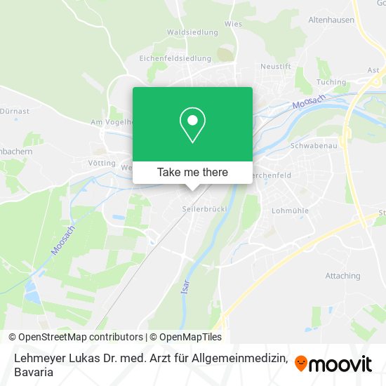 Lehmeyer Lukas Dr. med. Arzt für Allgemeinmedizin map