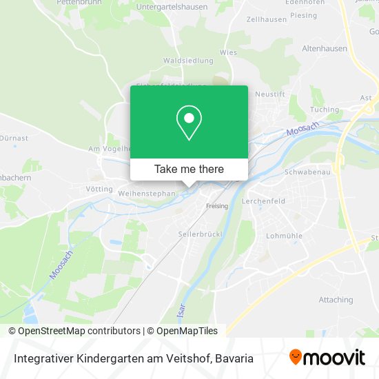 Integrativer Kindergarten am Veitshof map