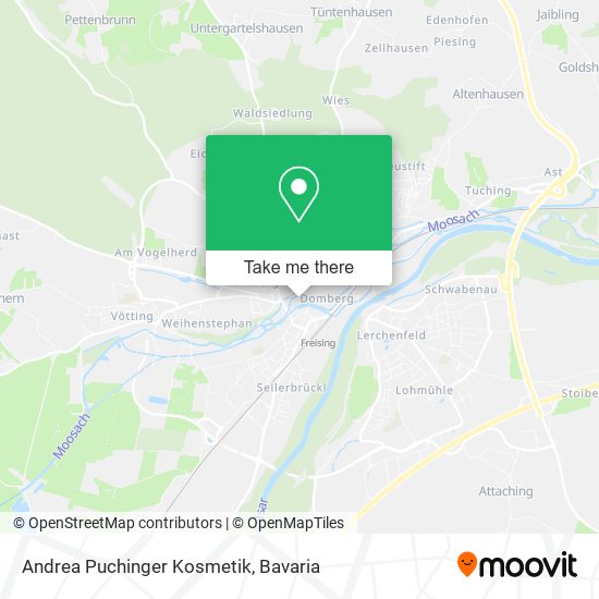 Andrea Puchinger Kosmetik map