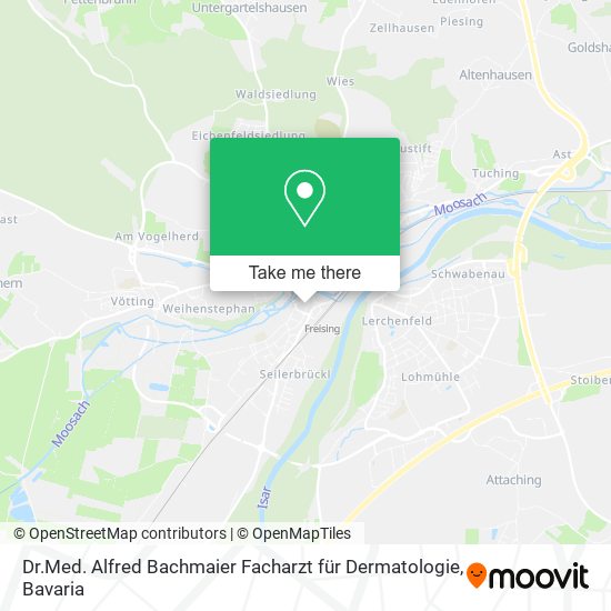Dr.Med. Alfred Bachmaier Facharzt für Dermatologie map