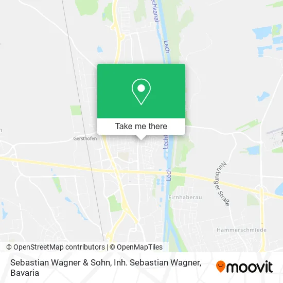 Карта Sebastian Wagner & Sohn, Inh. Sebastian Wagner