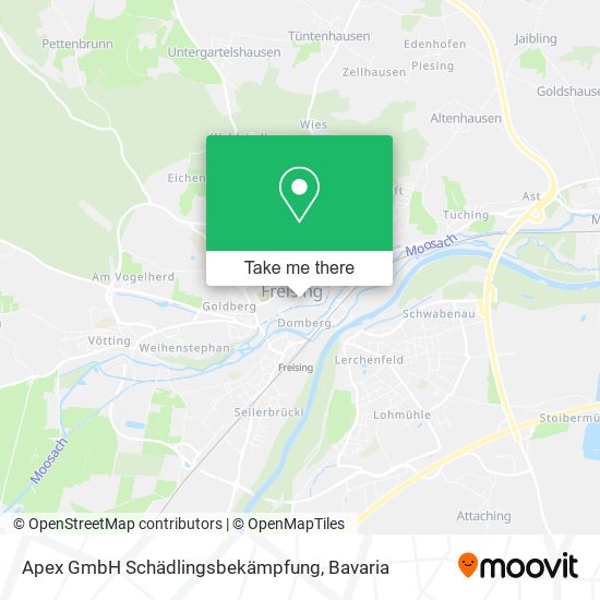 Apex GmbH Schädlingsbekämpfung map