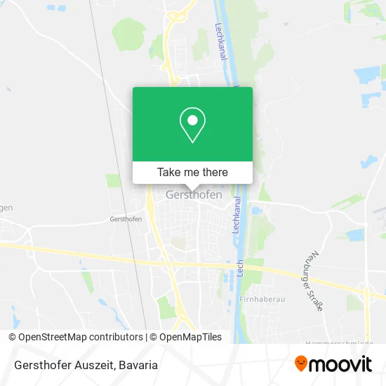 Карта Gersthofer Auszeit