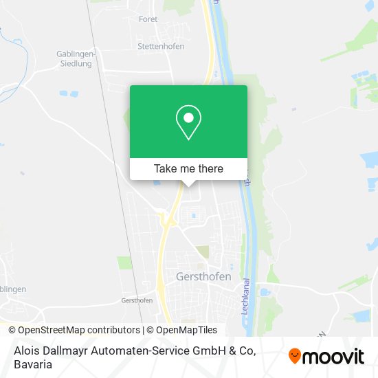 Alois Dallmayr Automaten-Service GmbH & Co map