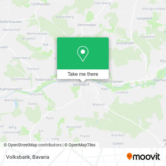 Volksbank map