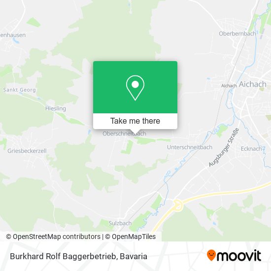 Burkhard Rolf Baggerbetrieb map
