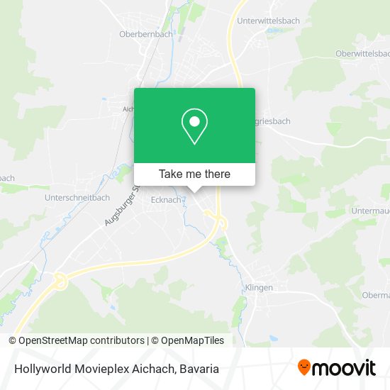 Hollyworld Movieplex Aichach map