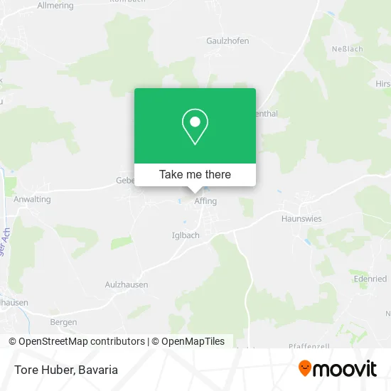 Карта Tore Huber