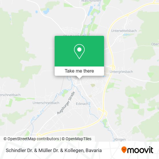 Schindler Dr. & Müller Dr. & Kollegen map