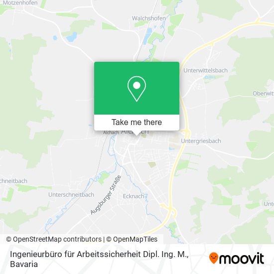 Ingenieurbüro für Arbeitssicherheit Dipl. Ing. M. map