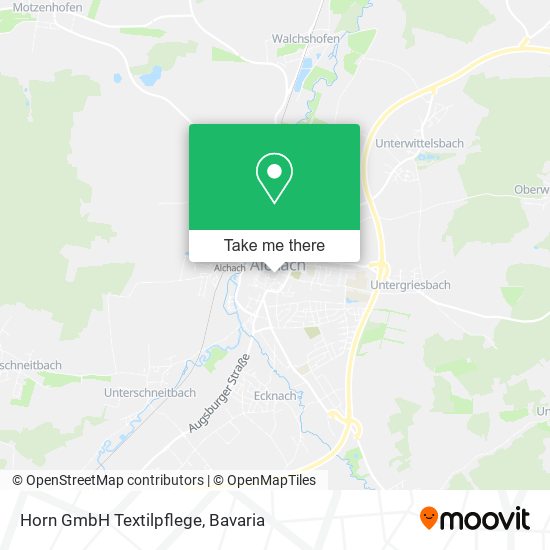 Horn GmbH Textilpflege map