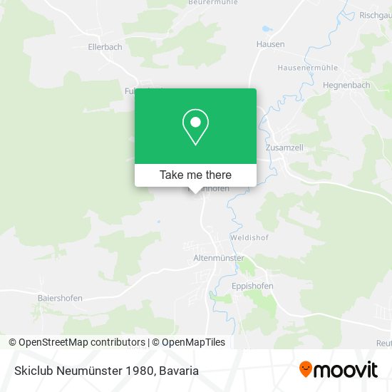 Skiclub Neumünster 1980 map