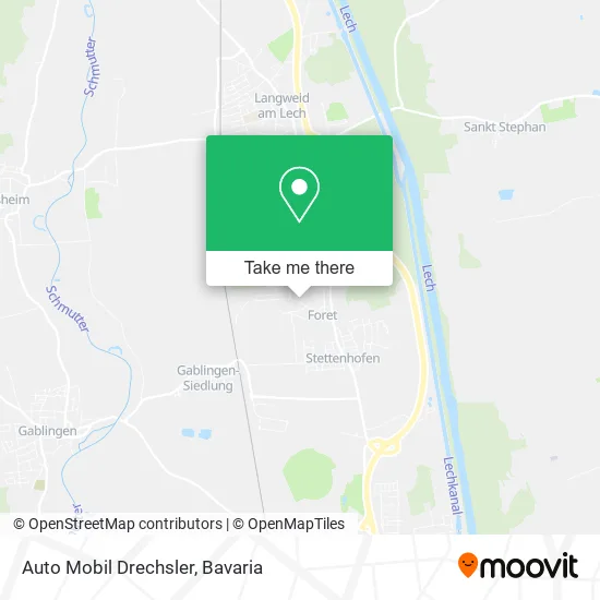 Карта Auto Mobil Drechsler