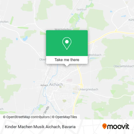 Карта Kinder Machen Musik Aichach