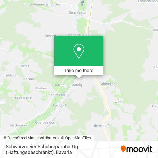 Карта Schwarzmeier Schuhreparatur Ug (Haftungsbeschränkt)
