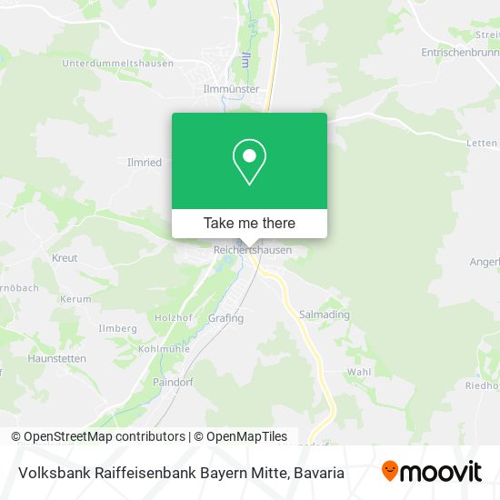 Volksbank Raiffeisenbank Bayern Mitte map