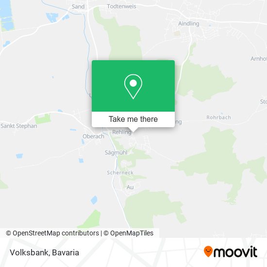 Volksbank map