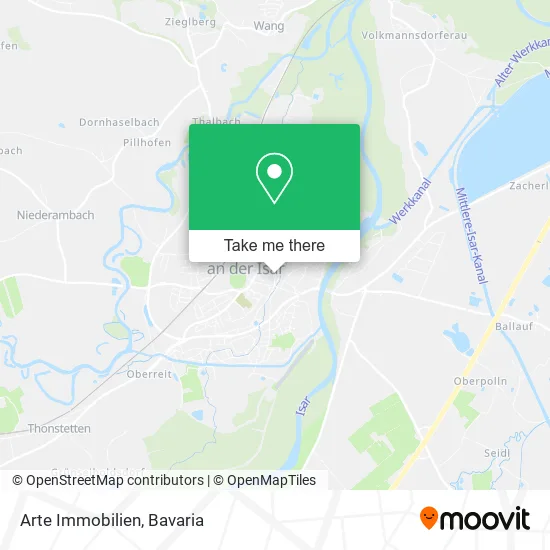 Карта Arte Immobilien