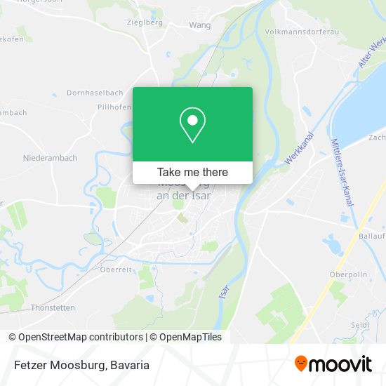 Fetzer Moosburg map