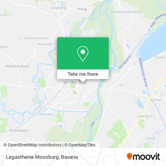 Карта Legasthenie Moosburg