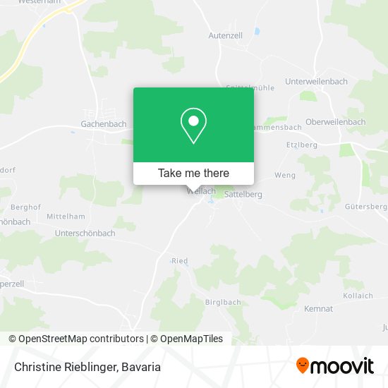 Christine Rieblinger map