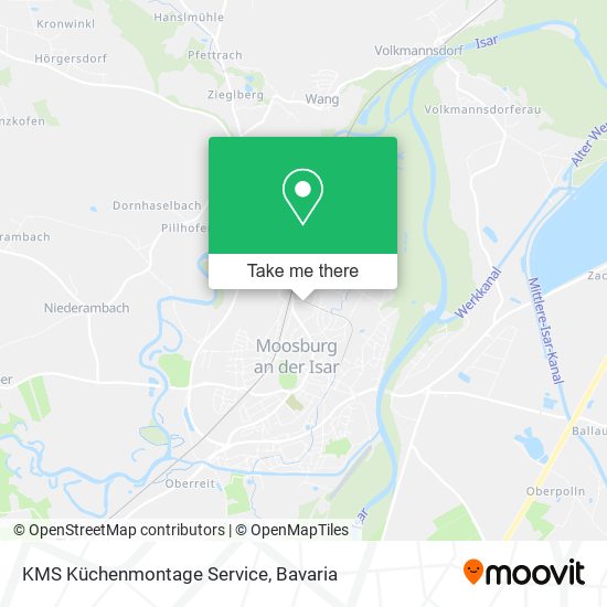 Карта KMS Küchenmontage Service